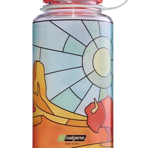 32oz Wide Mouth Stained Glass Print Bottles - Essential Offering P2