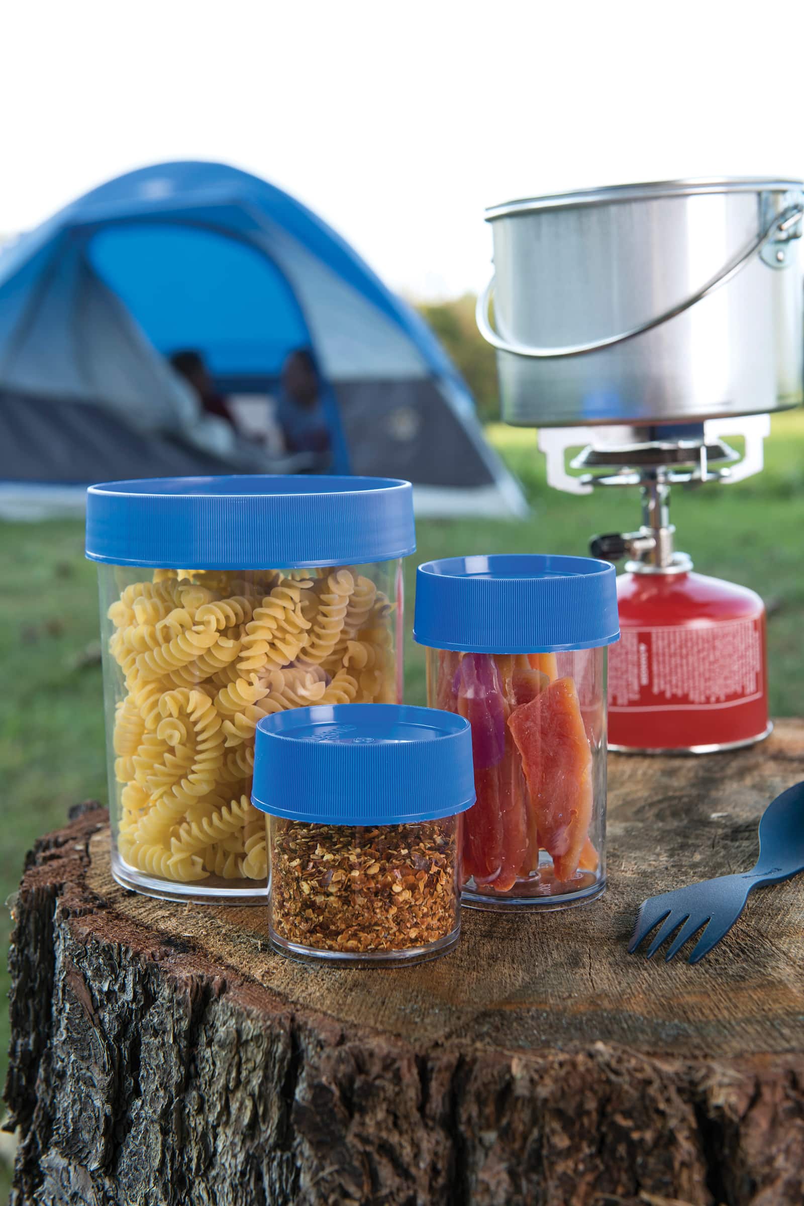 32oz Storage Jar – Blue Lid - Essential Offering J8 - Image 2
